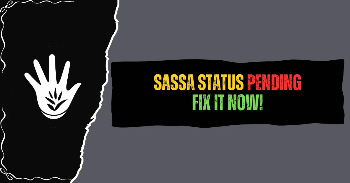 SASSA Status Pending fix sassa pending status fix srd r370 pending status